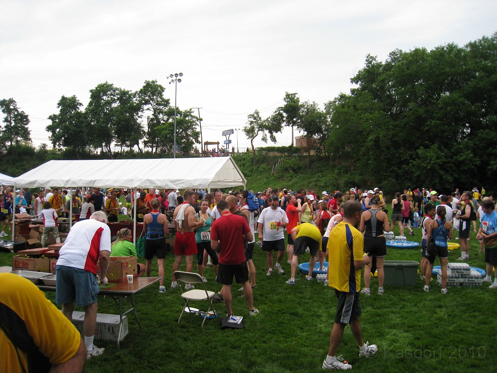 Solstice 10K 2010-06 0525.jpg - The 2010 running of the Northville Michigan Solstice 10K race. Six miles of heat, humidity and hills.